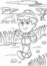 Safari Explorer coloring Page  Free Printable Coloring Pages sketch template