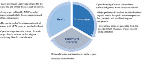 Major environmental, health and economic impacts of solid waste open... | Download Scientific ...