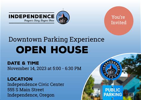 Learn About Downtown Parking at Community Event - City of Independence