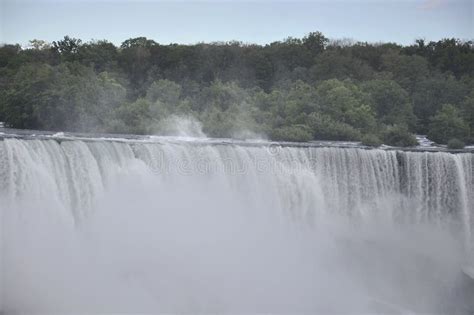 Niagara Falls Scene from Niagara Natural Park in Canada Stock Photo ...