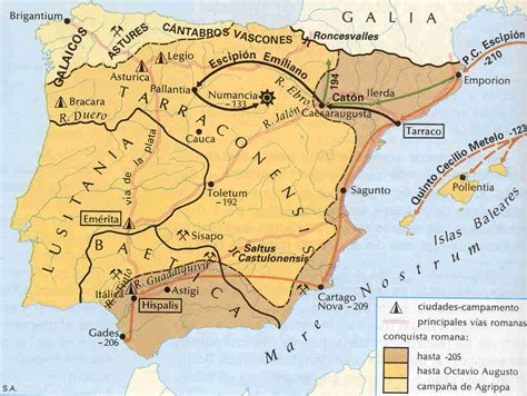 Roman conquest of Hispania - Full size