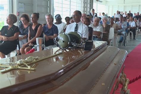 Une cérémonie en mémoire de Patrick Amable organisée à l'aéroport Pôle Caraïbes