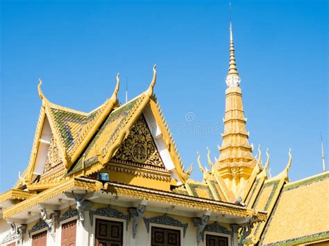 Rooftops of the Throne Hall Inside the Royal Palace of Cambodia ...