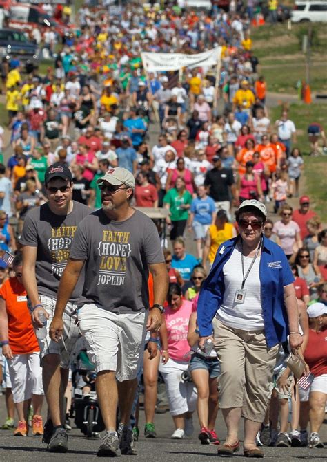 Joplin tornado survivors take a Walk of Unity