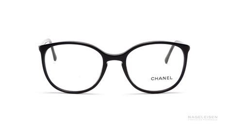 The Eye Glasses Chanel Signature CH 3282 Black CH3282 C501 52-18 ...