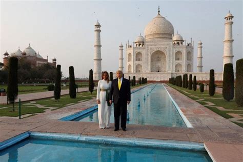 Donald Trump, family visit historic Taj Mahal, Trump visits Taj Mahal