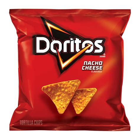 Buy Doritos Nacho Cheese Flavored Tortilla Chips, 1 Ounce (Pack of 104 ...