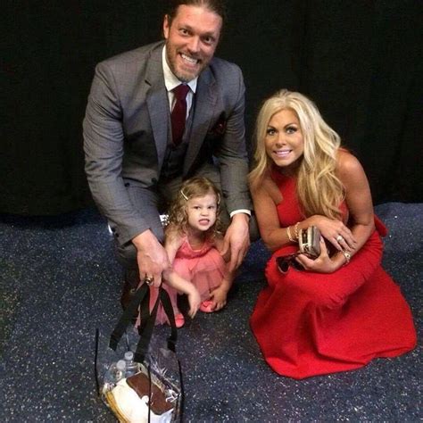 WWE Hall of Fame legend Edge (Adam Copeland) entertaining his daughter Lyric Rose (2013) with ...