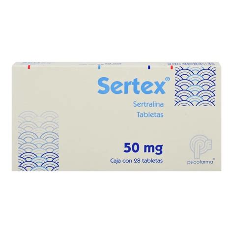 Sertex 50 mg 28 tabletas | Walmart