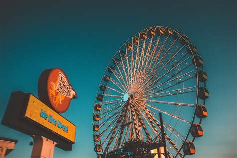 Cyclone Roller Coaster Ride · Free Stock Photo