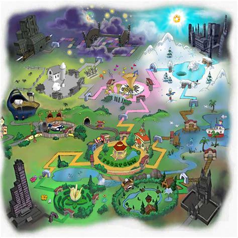 Toontown Online Old Map - cleverout