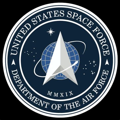 United States Space Force Department of the Air Force Official Logo ...