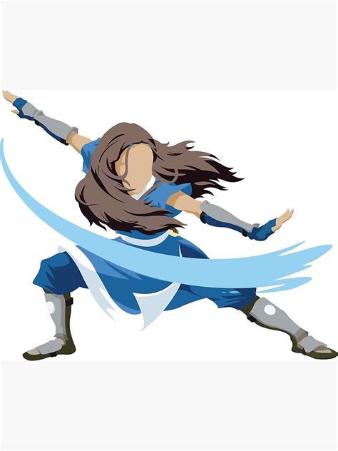 "Katara Waterbending" Poster by m-pleiades | Redbubble