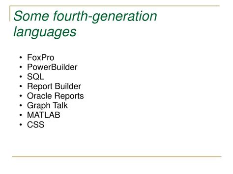 PPT - 4G LANGUAGE : An Introduction… PowerPoint Presentation, free download - ID:5193389