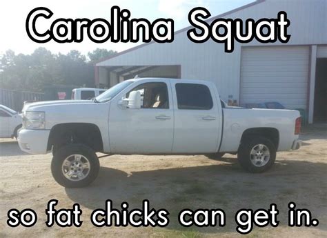 Squatted Truck Meme