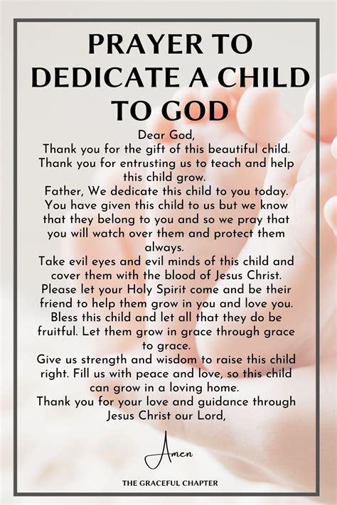 28 Bible Verses About Child Dedication - The Graceful Chapter