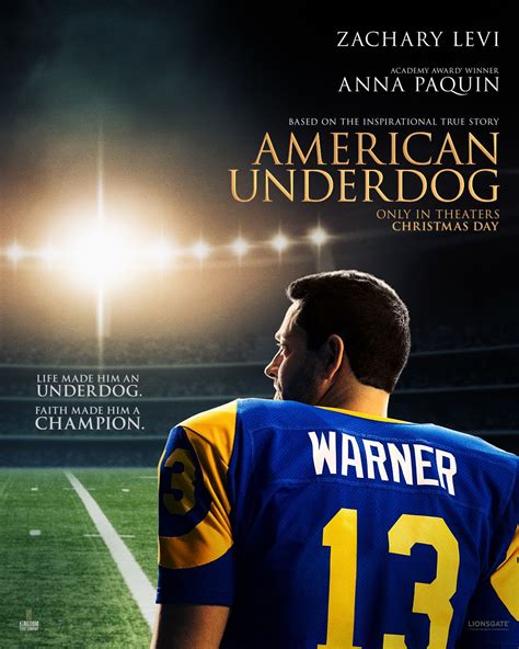 Zachary Levi Is Kurt Warner In American Underdog Trailer