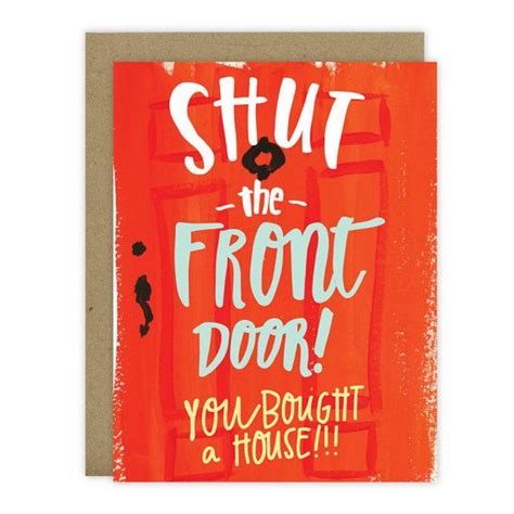 Funny new home card, New Homeowners, New Home, New Home Card, Funny Card, House Card, New House ...