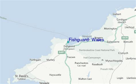 Fishguard, Wales Tide Station Location Guide