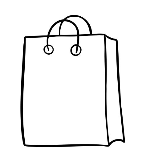 Shopping Bag Drawing Vector Art, Icons, and Graphics for Free Download