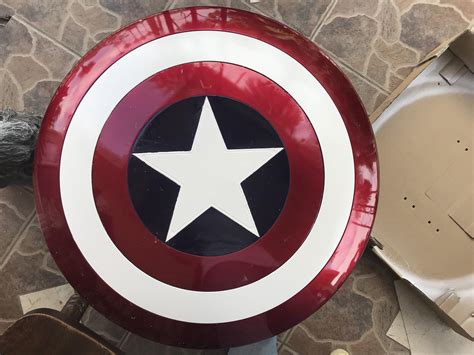 Repainted Marvel Legends Captain America Shield : r/MarvelLegends