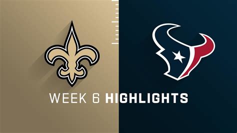 Full Game Highlights: Texans vs. Saints | Week 6