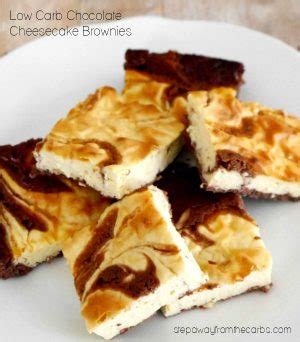 Low Carb Chocolate Cheesecake Brownies - Step Away From The Carbs