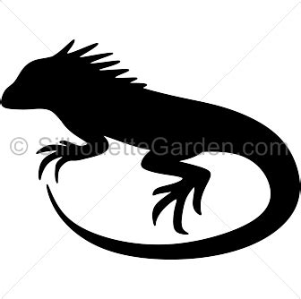 Iguana Silhouette - Free Clip Art, Printable, and Vector Downloads