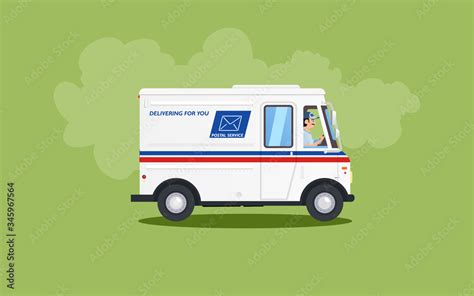 Mail Truck Graphic by Tribe_Puppet · Creative Fabrica - Clip Art Library