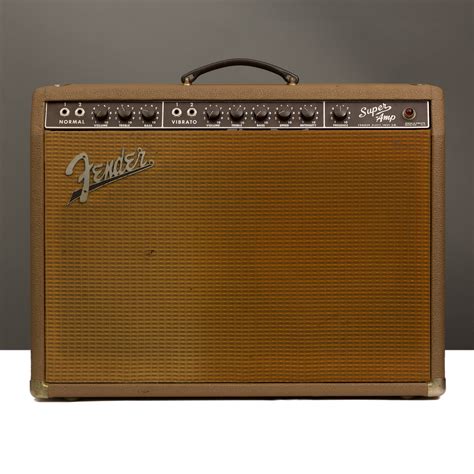 Fender Amps - 1962 Brown Super Amp 6G4 | Mass Street Music