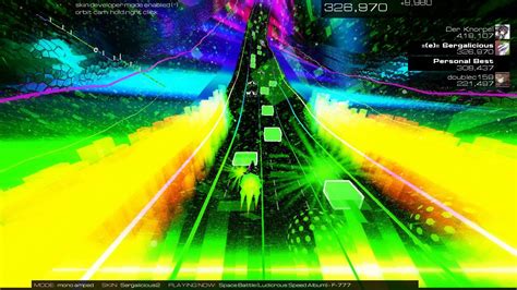 Audiosurf 2 F-777 - 1. Space Battle (Ludicrous Speed Album) - YouTube