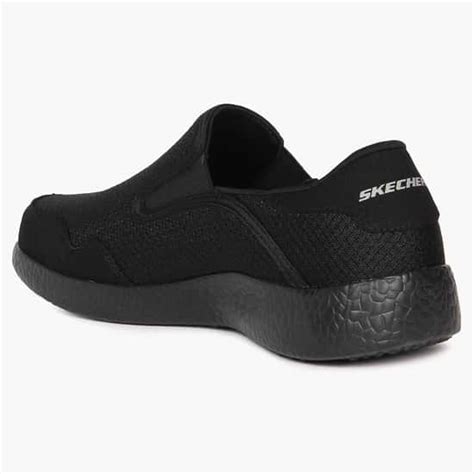 SKECHERS Air-Cooled Memory Foam Slip Ons | Black