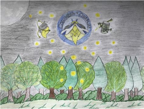 Drawing Contest Submission from 12-Year-Old Student with Branded ...