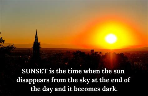 Sunrise vs Sunset: What's the Difference in English? - English Study Online