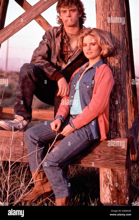 The Hitcher (1986) , C Thomas Howell , Jennifer Jason Leigh Date: 1986 Stock Photo - Alamy