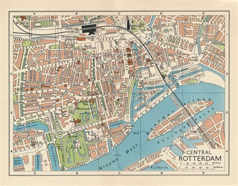 Rotterdam Tourist Map