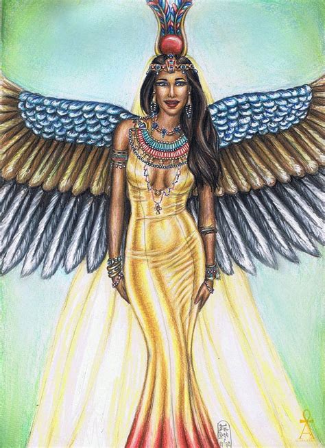 Egyptian Goddess Isis Wallpaper