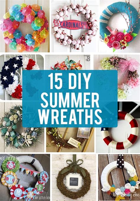 15 Fabulous DIY Summer Wreaths - How to Nest for Less™