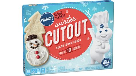 Winter Shape™ Sugar Cutout Cookie Dough - Pillsbury.com