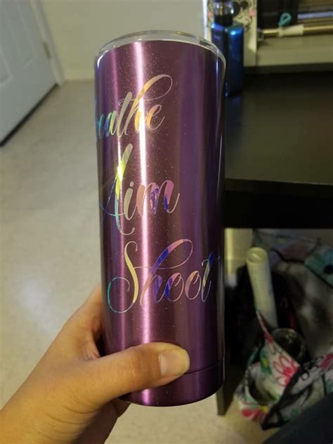 Tumbler with custom decals | Etsy