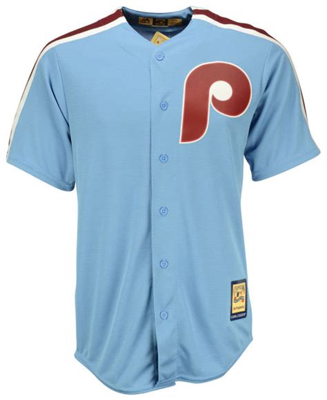 Majestic Synthetic Steve Carlton Philadelphia Phillies Cooperstown ...