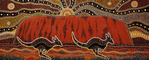 The Uluru Sacred Rock | Aboriginal art, Aboriginal painting, Aboriginal ...