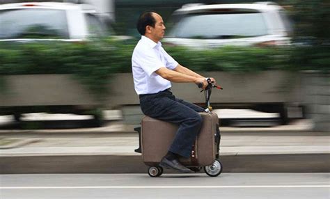 Annals of Bike Hacks: An Electric Suitcase Scooter - Improvised Life