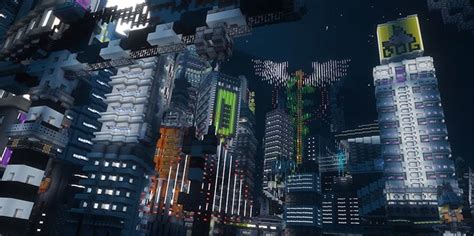 Minecraft Enthusiasts Build A Fantastic Cyberpunk 2077 Inspired Future City You Can Explore Soon ...