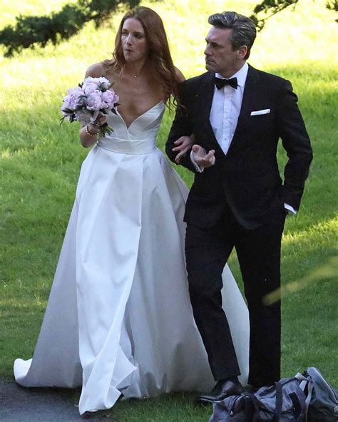 Jon Hamm, Anna Osceola Are Married