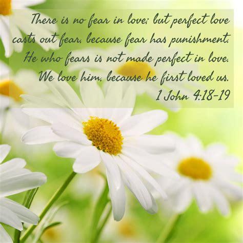 1 John 4:18-19 He First Loved Us – Encouraging Bible Verses