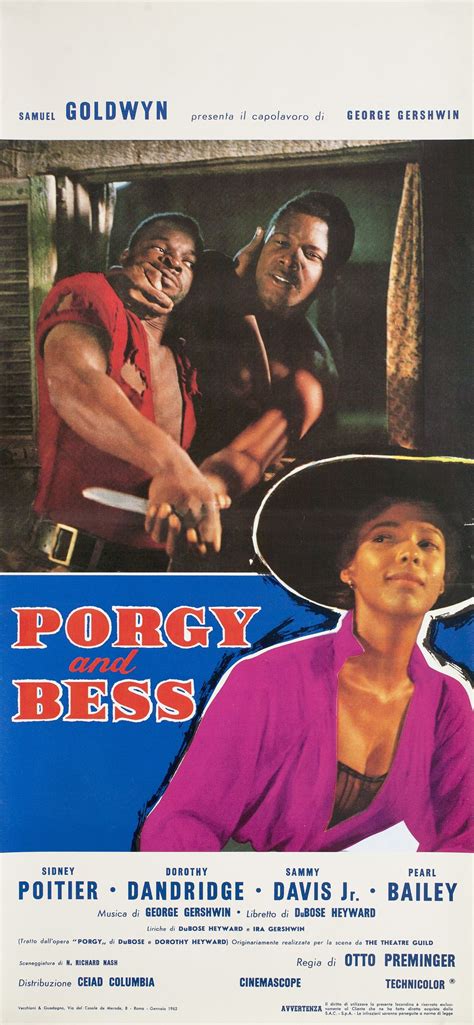 Porgy and Bess 1962 Italian Locandina Poster - Posteritati Movie Poster ...