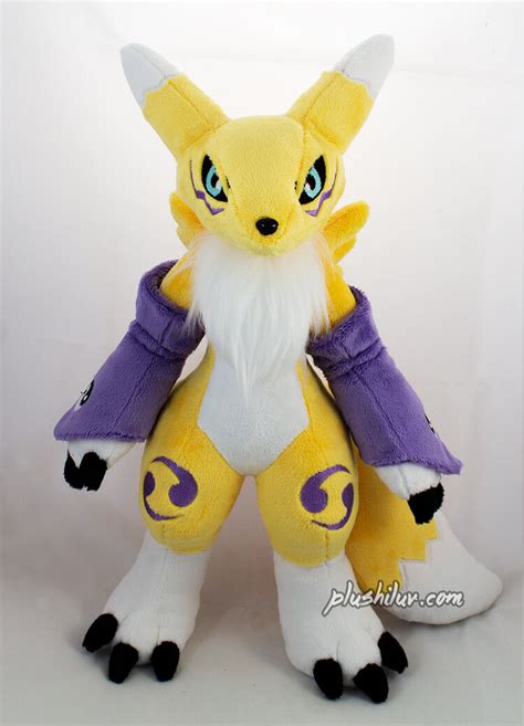 Renamon Digimon fanart plush — plushiluv