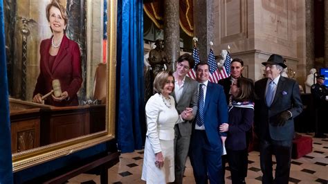 Pelosi honored with official portrait and emotional tributes at ...