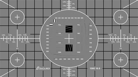 Monitor Calibration Test Patterns